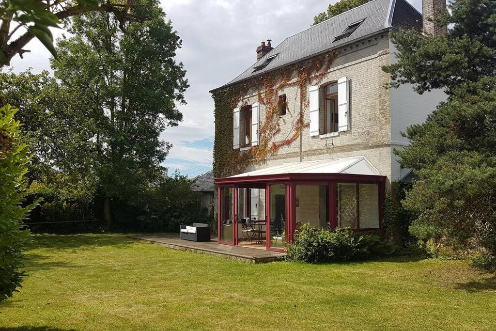 Maison De Maitre. Calme, Wifi, Cour Fermee. Feuquieres-en-Vimeu ภายนอก รูปภาพ